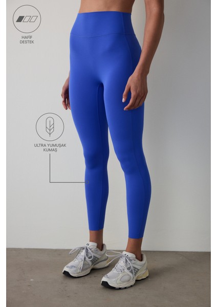 Saks Mavisi Hafif Destek Yüksek Bel Light Soft Tayt fiyatları