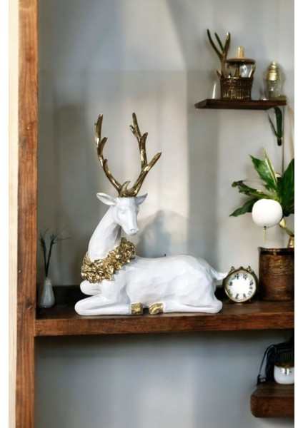 Dekoratif Geyik Biblo