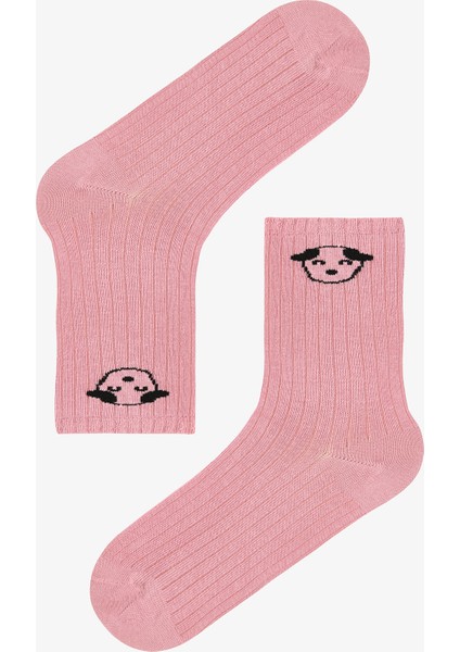 3 Çift Pamuklu Hayvan Desenli Soket Çorap modelleri