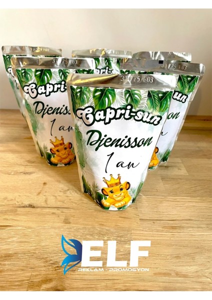 Kişiye Özel Meyve Suyu Etiket 10 Adettir