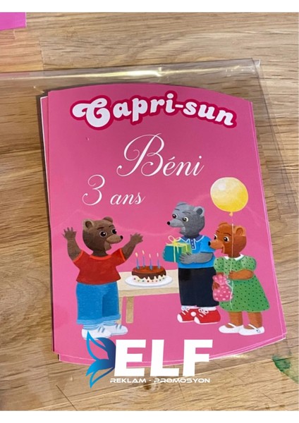 Kişiye Özel Meyve Suyu Etiket 10 Adettir modelleri