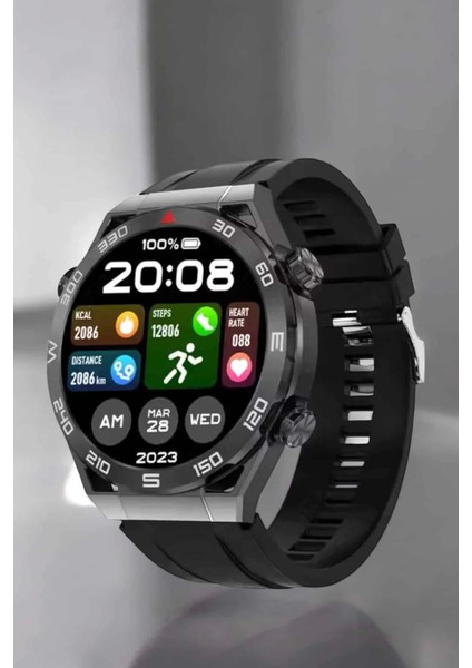 Akıllı Saat Yeni Nesil 2024 Model Metal Kordonlu Bluetooth Bağlantılı indirimleri