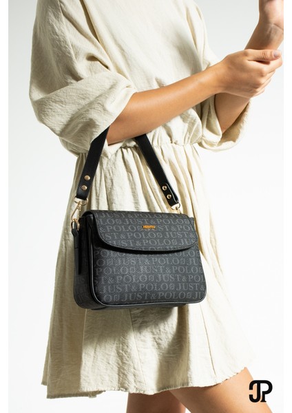 Orijinal Just Polo Collection 4 Bölmeli Lüks Yumuşak Deri Ayarlanabilir Çapraz Askılı Omuz Çantası fırsatları