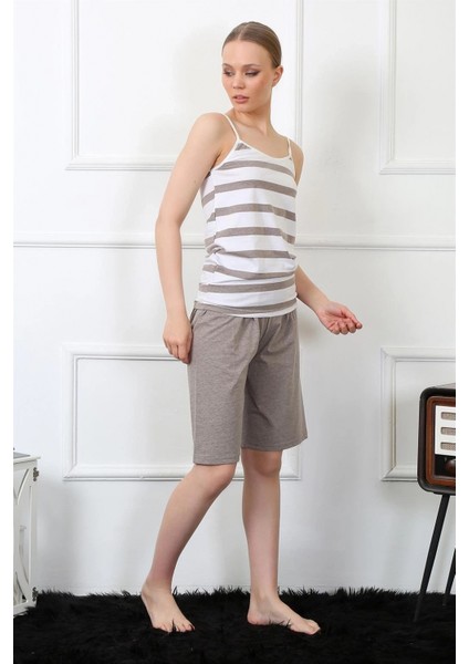 - Kadın Ip Askılı Kapri Takım Vizon fiyatları