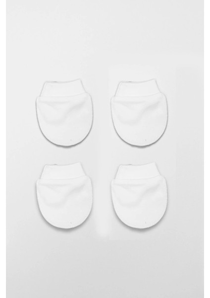 Eğitici Oyuncak Bistyle 2li Penye Eldiven Basıc 90108 Beyaz modelleri