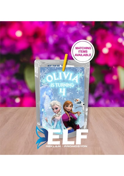 Kişiye Özel Meyve Suyu Etiket 10 Adettir