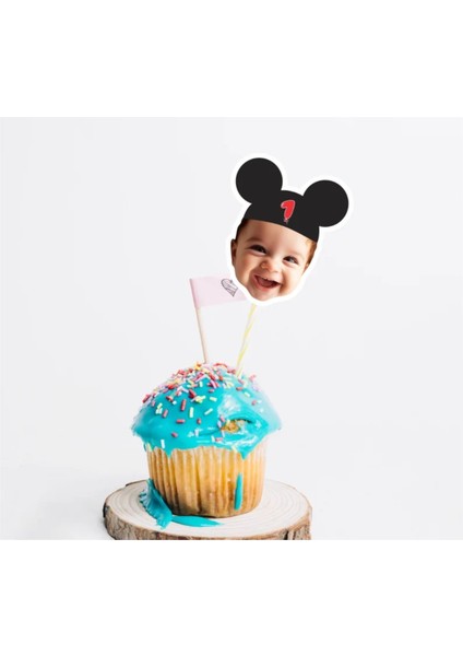 Kişiye Özel Pasta Süsü Kürdan 10 Adet Kişiye Özel Pasta Süsü