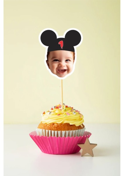 Kişiye Özel Pasta Süsü Kürdan 10 Adet Kişiye Özel Pasta Süsü fiyatları