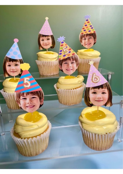 Fotoğraflı Kürdan Süs 10 Adet modelleri