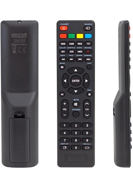 Yumatu 314B - - Rowell Uydulu Lcd-Led Tv Kumandası