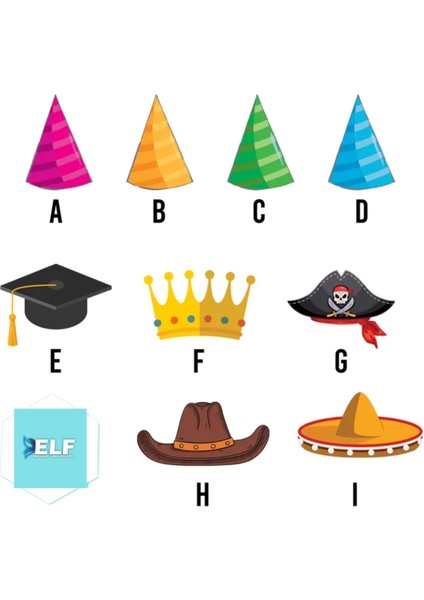 Kişiye Özel Pasta Süsü (10 Adet) fırsatları