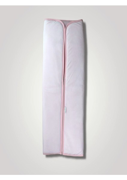 Yenidoğan Düz Renk Fermuarlı Kadife Kumaş Kız Bebek Battaniyesi Pembe fiyatları