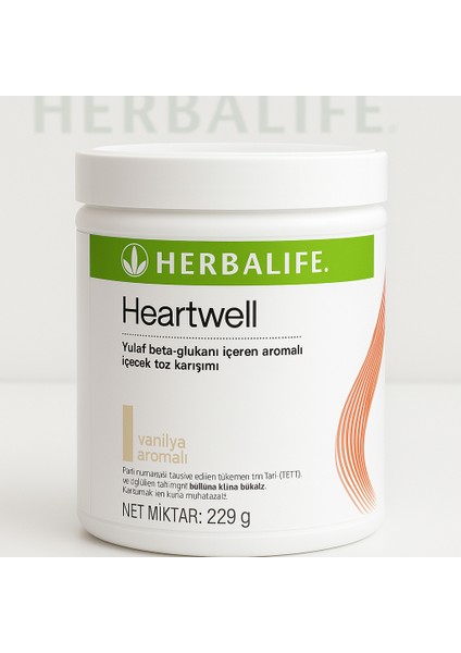 Herbalıfe Heartwell Yulaf Beta Glukanı Içeren Toz Karışımı Vanilya Aromalı