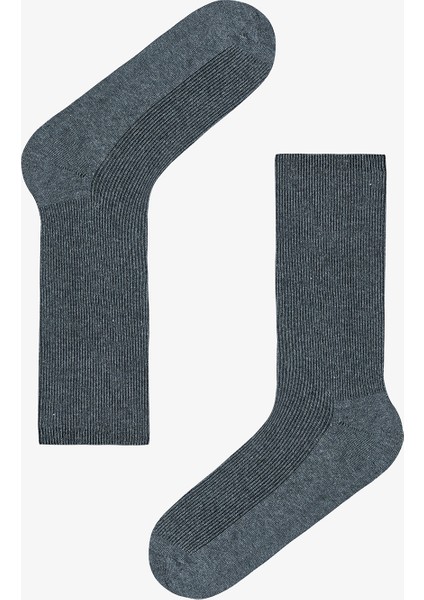 5 Çift Pamuklu Ribli Renkli Soket Çorap fırsatları