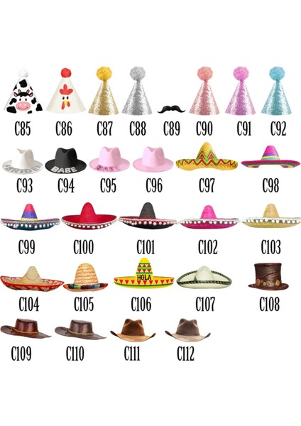 Kişiye Özel Pasta Süsü Doğum Günü Süsü (10ADET) fiyatları