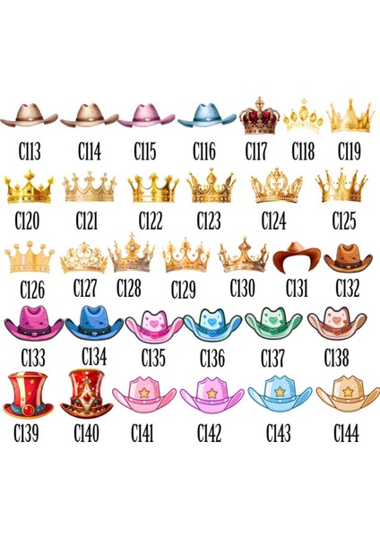 Kişiye Özel Pasta Süsü Doğum Günü Süsü (10ADET) indirimleri