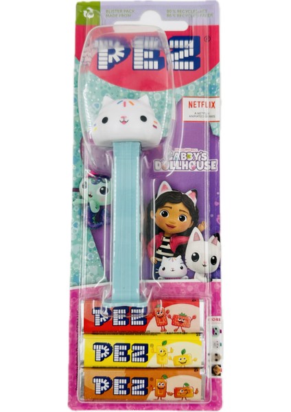 Gabby Dollhouse Pez Şeker Adam Oyuncak Şekerleme 1 Oyuncak 3 Yedek Şeker fırsatları
