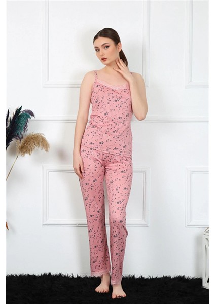 - Kadın Ip Askılı Pudra Pijama Takım fiyatları