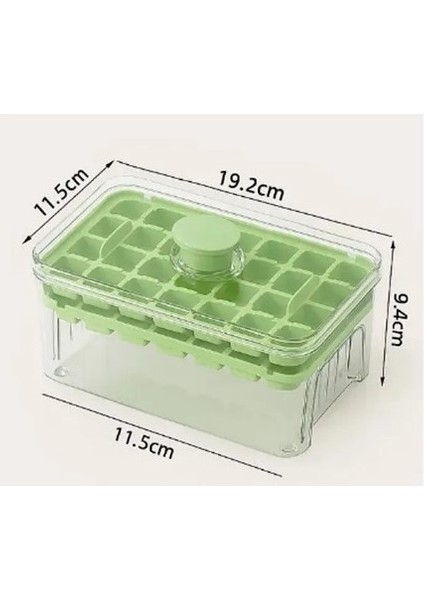 Otomatik Basmalı 56 Hazneli Kapaklı Buz Kalıbı Çift Bölmeli Buz Kalıbı fiyatları