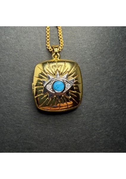 Nazar Madalyon Kolye modelleri