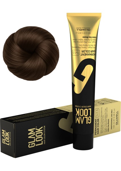 Kalıcı Saç Boyası | 6.73 Koyu Kumral Dore Kahve | 100 ml | Koruyucu, nemlendirici, besleyici yağlar, düşük amonyak seviyesi, profesyonel 79 renk fiyatları
