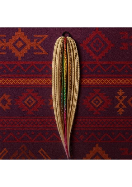 Sarı Örgülü Saç Tokası-Sarı Örgülü Saç Tokası- modelleri