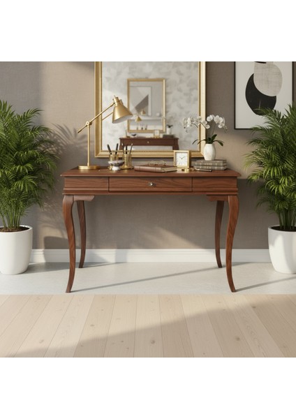 120 cm Masif Rustik Ceviz Dresuar