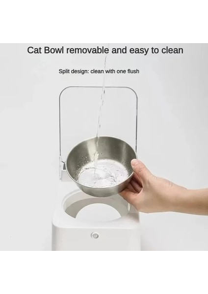 Akıllı Sensörlü Otomatik Mama Kabı Kedi Için Hijyenik Taze Şık Besleyici Şarjlı Kedi Mama Kabı fiyatları