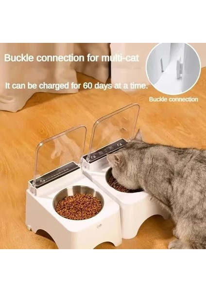 Akıllı Sensörlü Otomatik Mama Kabı Kedi Için Hijyenik Taze Şık Besleyici Şarjlı Kedi Mama Kabı fırsatları