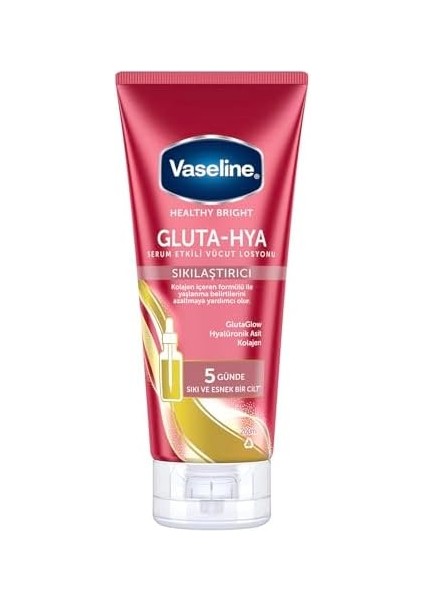 Vaseline Gluta-Hya Serum Etkili Vücut Losyonu, Sıkılaştırıcı, 200 Mililitre fiyatları