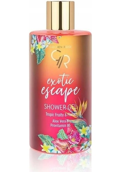 Golden Rose Shower Gel Exotic Escape - Losyon fiyatları