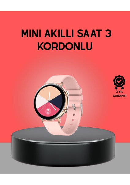 Akıllı Saat – Adım Sayar Bildirim Görüntüleme Suya Dayanıklı - MCT1561-9323