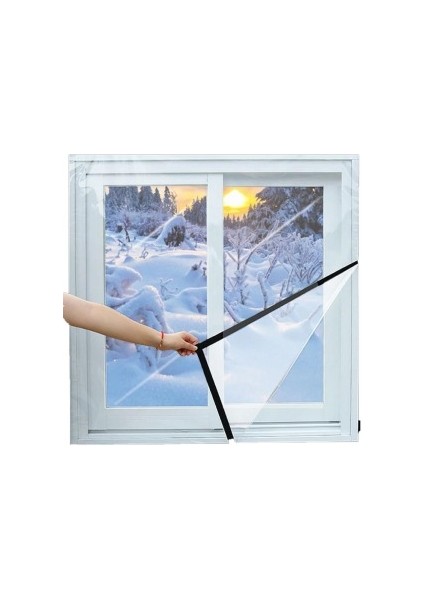 Pencere Hava Rüzgar Yalıtım Filmi 1*4 Metre