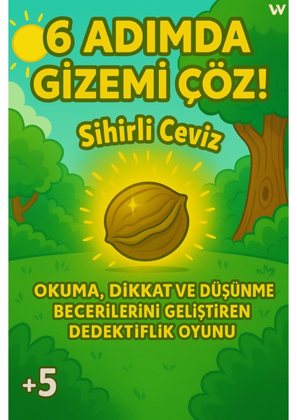 6 Adımda Gizemi Çöz - Çocuklar Için Dedektiflik Oyunu 🕵️‍♀️ fiyatları
