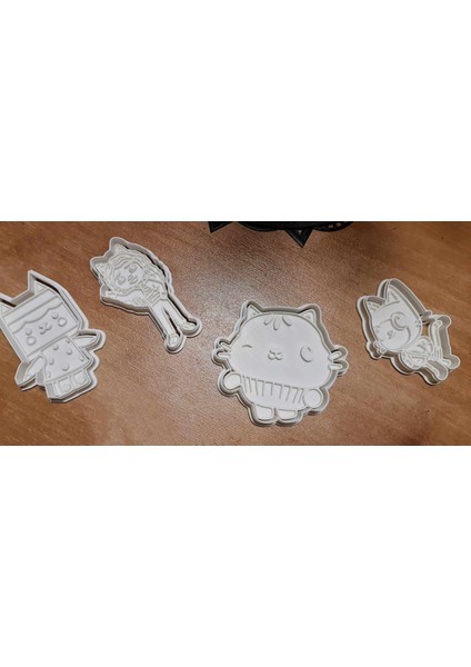 Gabby Doll House Temalı Kurabiye Kalıbı, Oyun Hamuru Kalıbı Seti fırsatları