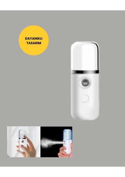 Kablosuz Şarjlı Buharlı Nemlendirici – Enerji Tasarruflu Taşınabilir Cilt Bak - MCT6262-9568 fiyatları