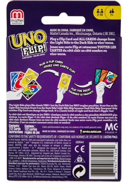 Uno Flip Oyun Kartları fiyatları