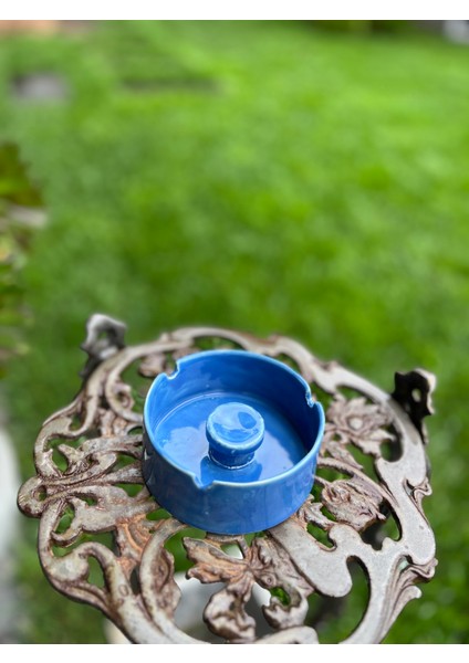 Seramik Kül Tablası- Mavi