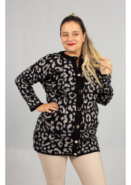 Konfor ve Şıklığı Birleştiren Leopar Desenli Triko Tunik modelleri