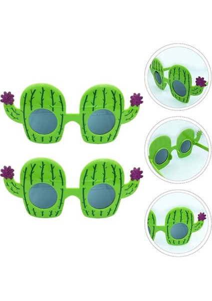 Kaktüs Temalı Hawaii Yaz Partisi Gözlüğü 8.5X18.5 cm indirimleri