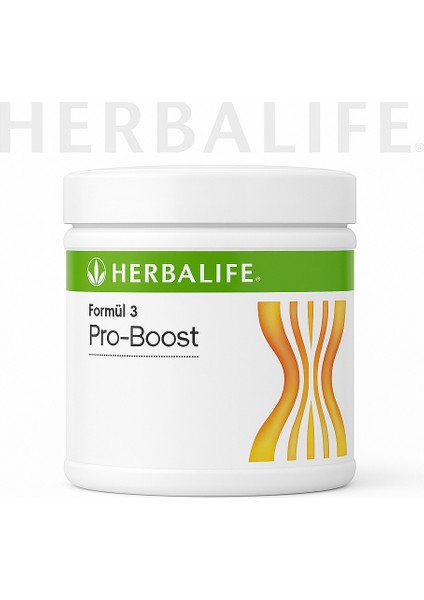 Herbalıfe Formül 3 Pro-Boost, Yüksek Proteinli Aromalı Içecek Tozu
