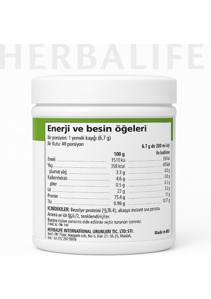 Herbalıfe Formül 3 Pro-Boost, Yüksek Proteinli Aromalı Içecek Tozu modelleri