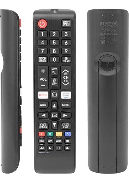 Netflix-Amazon Prime Tuşlu Lcd-Led Tv Kumanda