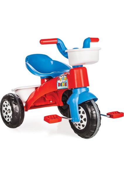 Pilsan Atom Kırmızı Çocuk Kız Erkek Bisikleti 2-4 Yaş Arası Ön ve Arka Sepetli Güvenli Tasarım