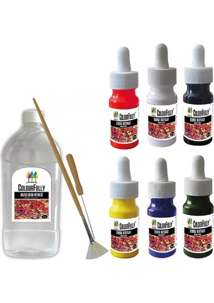 Ebru Sanatı Başlangıç Seti Eğitici Dvd'li fiyatları