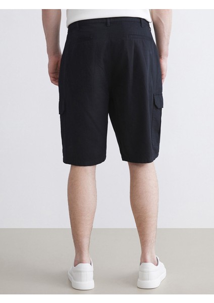 Yeni Sezon Büyük Beden Standart Kalıp Gabardin Erkek Şort fırsatları