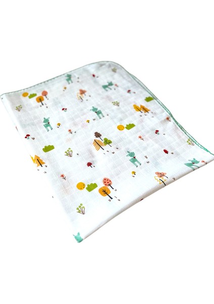 Minika Çok Amaçlı Müslin Örtü Küçük Sincap 80 x 90 cm Yenidoğan Müslin Örtü Bez fırsatları