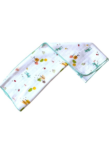 Minika Çok Amaçlı Müslin Örtü Küçük Sincap 80 x 90 cm Yenidoğan Müslin Örtü Bez indirimleri