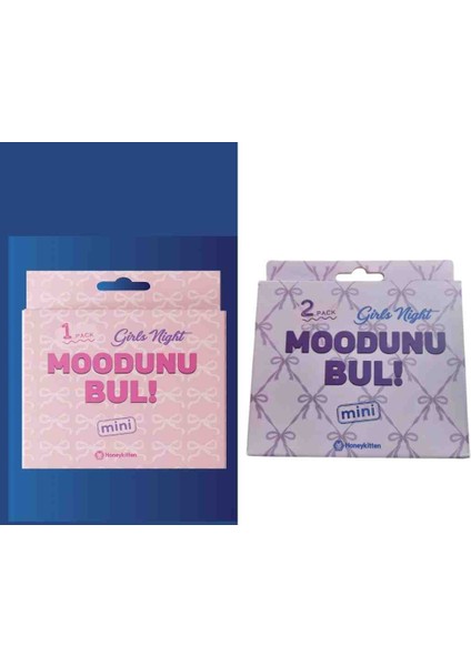 Modunu Bul Girls Night (Kız Gecesi) 2 Seri Birden Oyun Kartları
