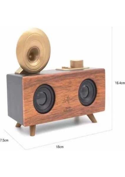 Gramafon Nostaljik Radyo Yüksek Ses Kalitesi USB Tf Kart Aux indirimleri